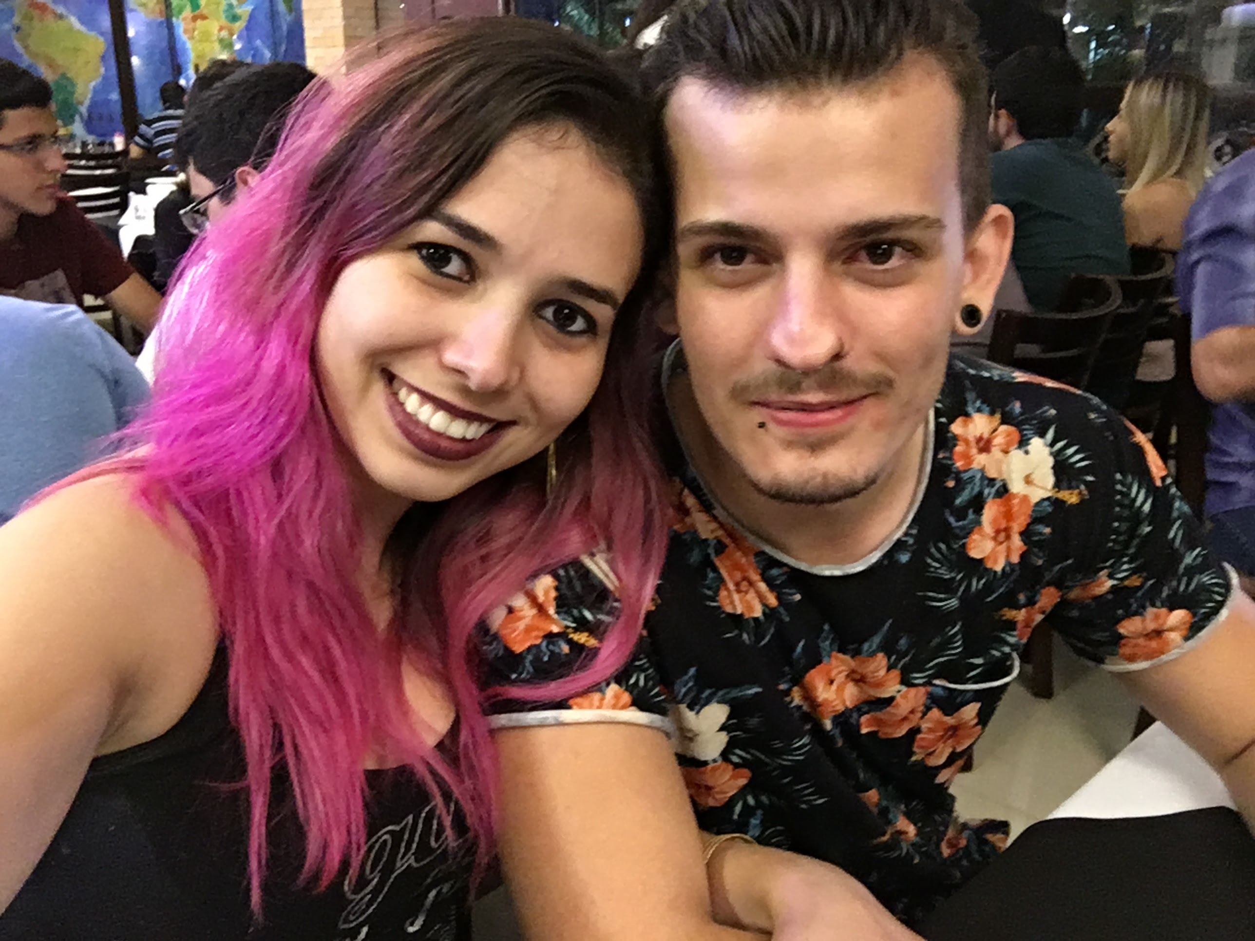 Mara Rúbia e Rodolfo